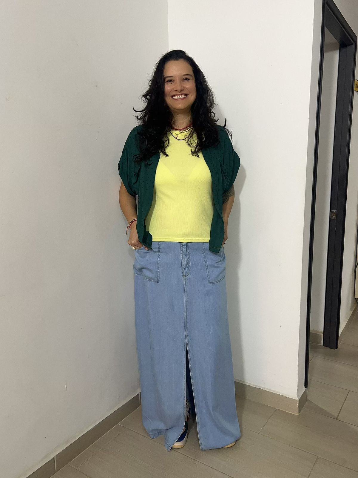 FALDA LARGA DENIM TOKIO