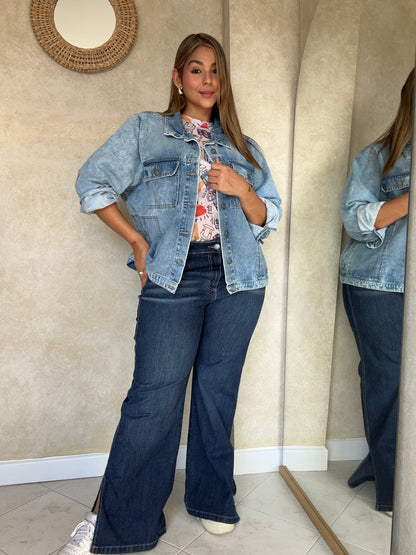 Chaqueta Denim Frosted