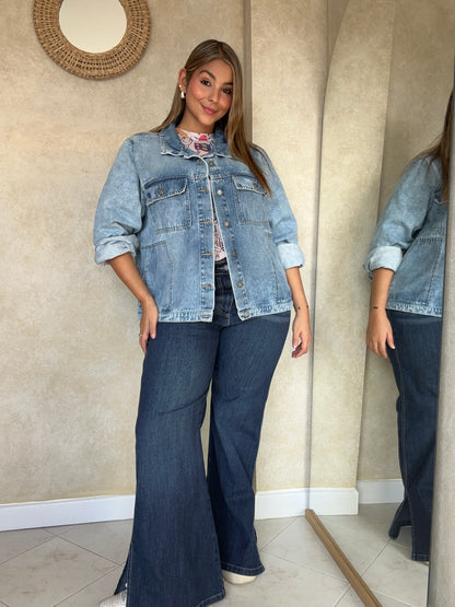 Chaqueta Denim Frosted